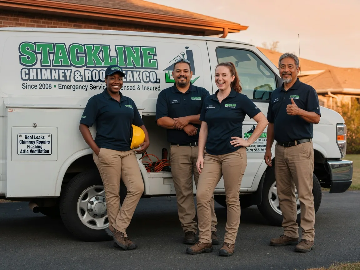 Chimney flashing repair company in Huddleston, VA